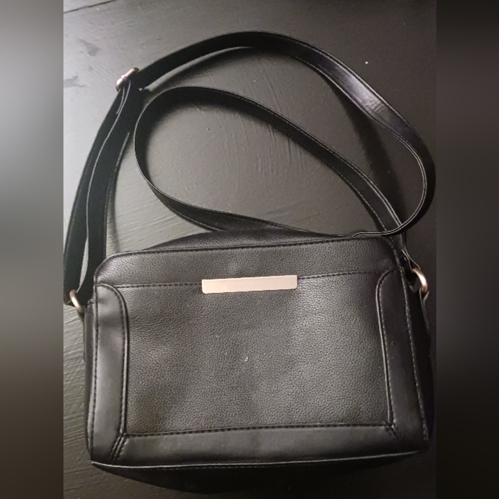 A black purse